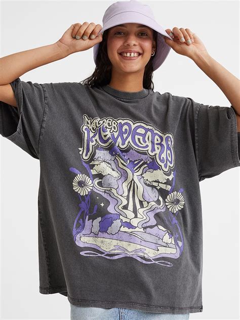 oversized tshirt for women myntra
